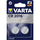 2x batería de litio Varta CR2016 CR 2016, de alta calidad