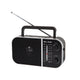 Rádio AM/FM analógico portátil Blow RA6, alimentado por bateria e rede elétrica