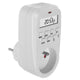 Interruptor de Temporizador Digital GreenBlue GB362 E, 2 Modos de Funcionamento, 8 Programas e 16 Combinações, Carga Máxima 16 A, 3680 W, IP20