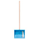 Pala de nieve Prosperplast, para niños, mango de madera, azul, Bobo