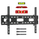 Suporte de parede para TV Maclean MC-421, suporte de parede para TV com ecrãs de 32 a 90 polegadas, VESA máx. 600x400, carga máxima de 80 kg, regulação da inclinação de +15° a -15°