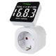 Medidor de Consumo de Energia GreenBlue GB620 F, Wattímetro, 16A, Carga Máxima 3680W, Submemória