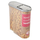 Recipiente para Cereais Keeper, Laterais Transparentes, 2,6 L, Jean