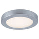 Rabalux Coco Candeeiro de superfície, Candeeiro de teto, LED 3W, IP44, prateado