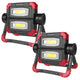 Luz de trabalho LED COB Maclean MCE439, 300 lm, 3 modos de iluminação, fonte de alimentação 4xAA, temperatura de cor 6500K, pacote de 2