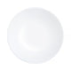 Luminarc Diwali White Plato de postre, redondo, 19 cm, Color blanco