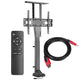 Suporte de extensão para cabo de alimentação Maclean, 37''-65'', VESA 600x400, máx. 50 kg, MC-866 + cabo 4K 3D UHD HDMI 2.0 de 1,8 m
