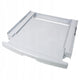 Conexión universal para lavadora-secadora, estante extraíble, 60 cm, blanco, Scanpart