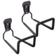 Soporte de pared para garaje Maclean, para neumáticos, herramientas de jardín, escalera, mangueras, bicicletas, acero, carga máx. 35kg, MC-441, 2 piezas