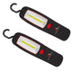 Lâmpada de oficina Maclean MCE03 24 LED, íman, gancho, 2 peças