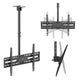 Soporte / colgador de techo para televisor Maclean, carga máxima de 50 kg, 37-86", VESA máximo 600x400, MC-173
