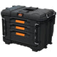 Caja de herramientas XL Keter ROC Pro Gear 2.0, con tres cajones, separadores incluidos, espacio para candado, cierres frontales, 259671