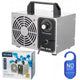 Generador de ozono Blow, rendimiento 60000 mg/h, potencia 120 W, bajo consumo, cable largo, tiempo de funcionamiento regulable, 4 placas para ozonización, 67-300#.