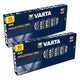 20 pilas alcalinas R-03 LR03 AAA Varta Industrial 4003
