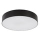 Lámpara Rabalix Dolen, negra, 3x E27, máx. 9 W, IP43, 75066
