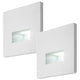 Lámpara Lunca LED de 1 W, IP20, blanca, color de luz regulable: 3000, 4500 y 6500 K, 77196, 2 unidades
