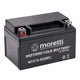 Batería Moretti, 12 V, 7 Ah, AGM (gel), corriente de arranque de 90 A, AKUYTX7A-BSXMOR000