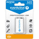 Bateria recarregável EverActive 6F22/9V Ni-MH 320 mAh