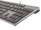 Teclado KV-300H Slim USB Hub USB A4-Tech ultra plano