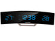 FM digital, alarma, función Snooze, Pantalla LCD grande Blaupunkt CR12BK