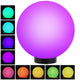 Lámpara solar LED para jardín bola multicolor 25 x 25 x 58 cm GreenBlue GB165