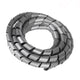 Capa de cabo Maclean, mascaramento, (20,4*22 mm), 3 m, espiral prateada, MCTV-687S