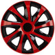 Calotas universais 14" NRM DRIFT Extra azul/preto 4 peças
