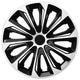 Tampões universais 14" NRM Extra STRONG branco/preto 4 peças