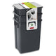 Conjunto de Recipientes para Triagem de Resíduos 2x10L + 6L Curver Lixeiras SET