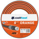 Mangueira de jardim ATSV™ de 5 camadas, tecido tricotado, resistente a UV, pressão de ruptura de 24 bar (3/4 "15 m) CELLFAST ORANGE
