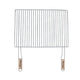 Grelha, grelha para churrasco 54x38cm aço cromado Master Grill & Party MG252