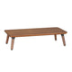 Soporte de madera para monitor/portátil Maclean, (500x240x120mm), color negro nogal, máx. 20kg, MC-930
