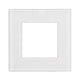 Moldura de vidro Maclean, simples, branco, 86x86mm, MCE730W