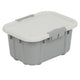 Recipiente de armazenamento BranQ Velur 3,6L com tampa cinza claro