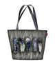 Holi Bolsa de hombro con cremallera Señoras Shopper Adecuado para A4 Bolsa de Transporte con Motivo Fly Away