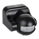 Sensor de movimento infravermelho Maclean MCE358 B Sensor PIR de 180° com sensor infravermelho de crepúsculo IP44 | Uso interno e externo | Alcance até 12 m | Carga de 300/1200 W