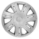 Calotas universais NRM N-Power 14'' cor prata 4 peças