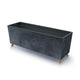 Vaso de flores Prosperplast URBI CASE BETON EFFECT N - antracite