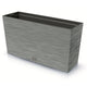 Prosperplast Furu Case Medio Jardinera con Maceta Macetero con Tiesto para Plantas Interior y Exterior Plástico Resistente Rectangular 77x23,5x40,6cm (Hormigón)