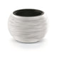 Plantador redondo Prosperplast Furu Bowl para plástico resistente a UV interno e externo Ø 435 mm (branco)