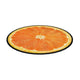 Almofada para cadeira Bertoni Almofada decorativa de feltro para cozinha (35 cm, laranja), EE0066