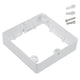 Adaptador de montagem superficial Maclean MCE379 S para painel LED de 18 W, quadrado, 170*170*38 mm