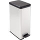 Papeleira com pedal Curver Slim Bin, capacidade 40L