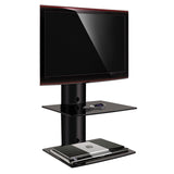 Estante de vidrio doble para la consola sintonizador de DVD Art D-50N