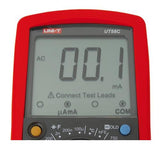 O multímetro digital profissional UT58C - UNI-T UT58C fabricado pela Uni-t é um multímetro universal com diversas funções de medição.