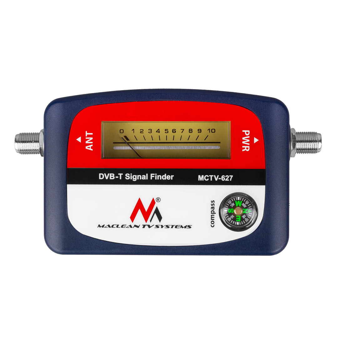 Localizador de sinal terrestre DVB-T (VHF, UHF, TV, TNT) Maclean MCTV-627