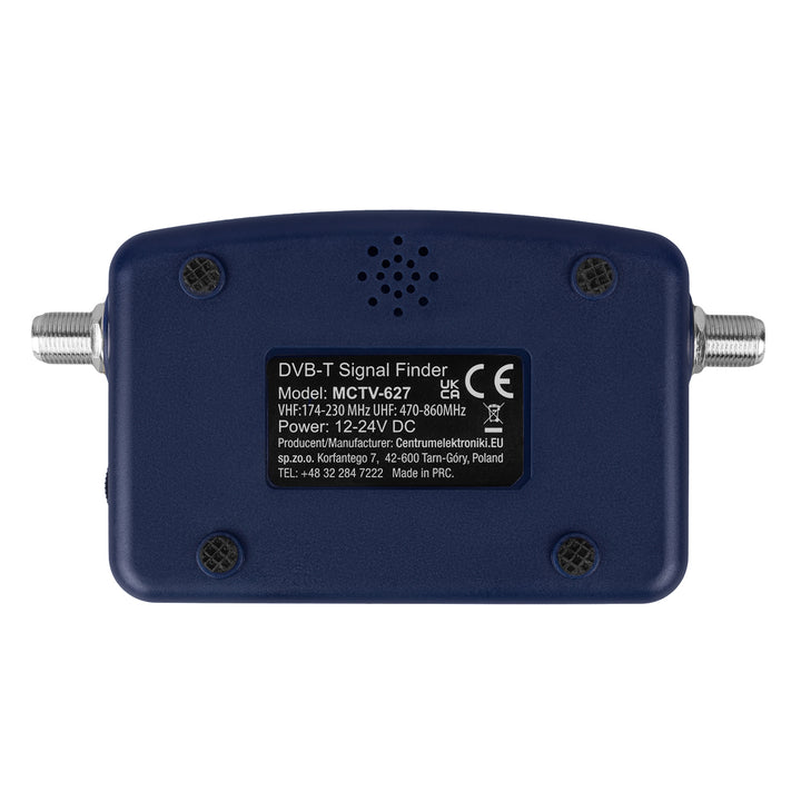 Localizador de sinal terrestre DVB-T (VHF, UHF, TV, TNT) Maclean MCTV-627