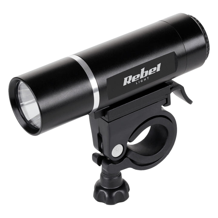 Juego de luces para bicicleta URZ0015 delantera 1x LED 3W + trasera 3x LED batería Rebel