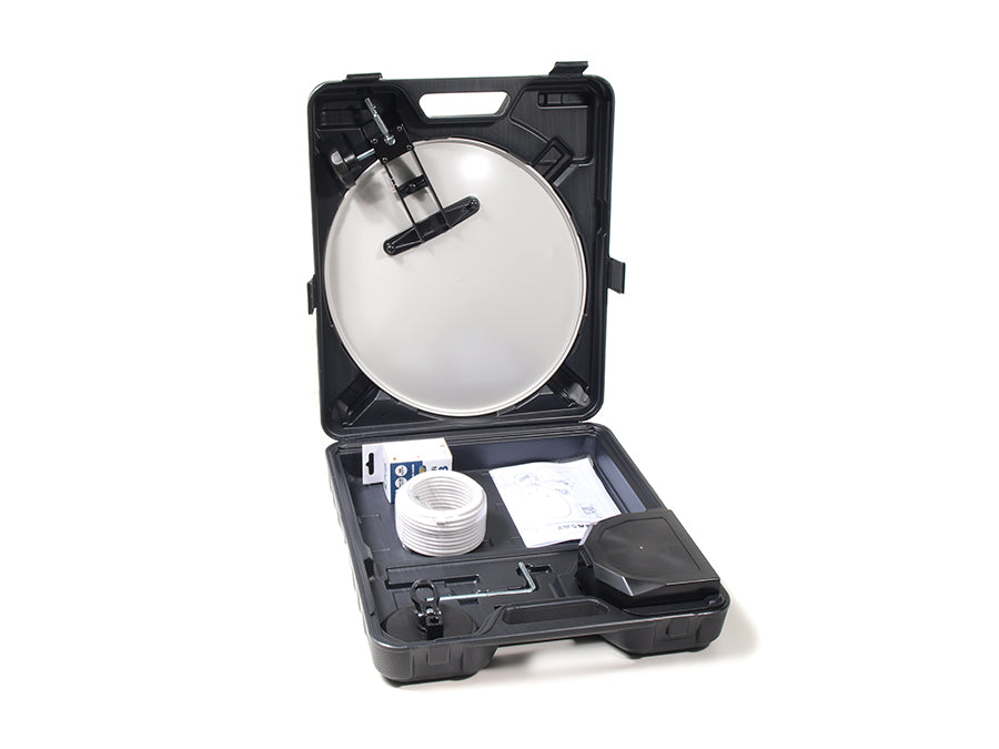 Juego de satélite para camping Megasat Satellite Antenna 35 maletas
