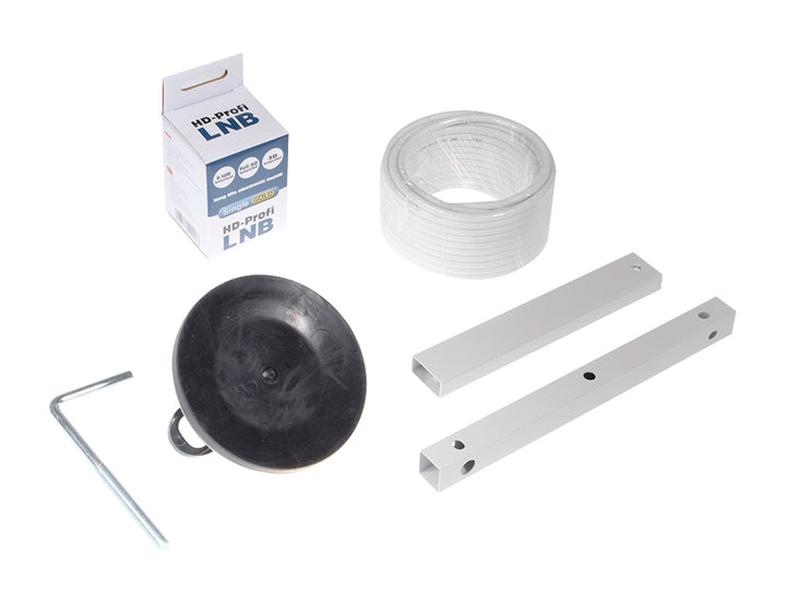Juego de satélite para camping Megasat Satellite Antenna 35 maletas